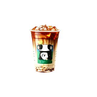 Panda Meteorite Latte 熊猫陨石拿铁