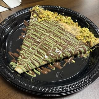 Crêpe pistache