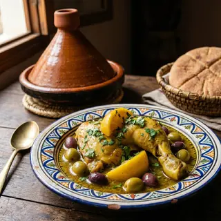 Poulet à la marocaine
