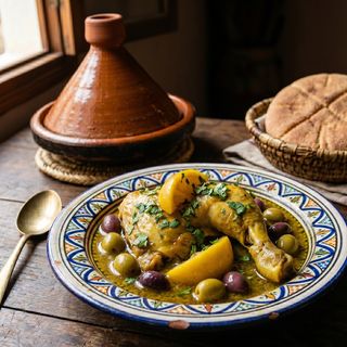 Poulet à la marocaine
