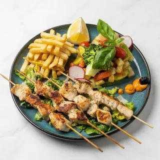Brochettes poulet