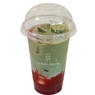 Matcha Latte Framboise
