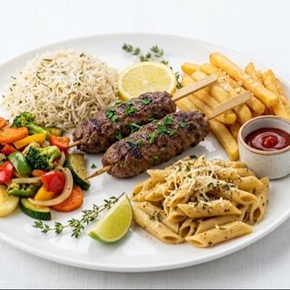 Brochettes viande hachée
