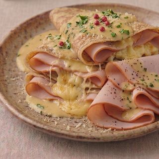 Crêpe dinde fumée