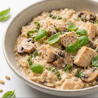 Risotto alfredo