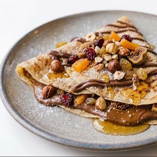 Crêpe fruits secs