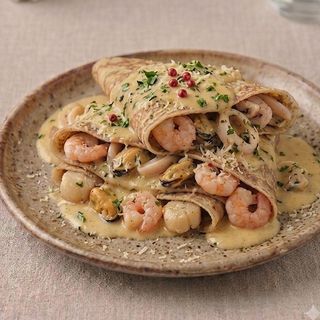 Crêpe fruits de mer