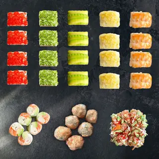 Tempura Rolls .40 pièces