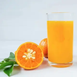 Jus d'orange frais