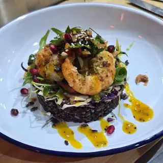 Salade Crevettes Tigrées a la charmoula