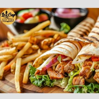 Chawarma Poulet Fromage Sandwich