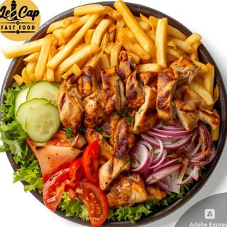 Plat Chawarma poulet Fromage
