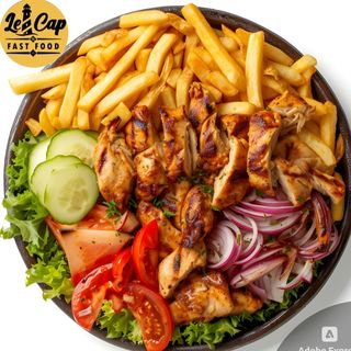 Super Plat Chawarma Poulet Fromage