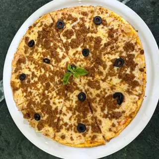 Pizza bolognaise