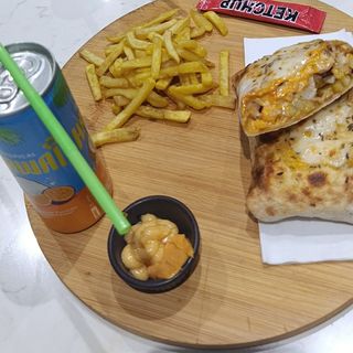 تاكوس مع صودا