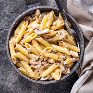 Pâtes Poulet Champignons