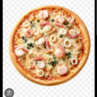 Pizza fruits de mer