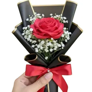 One flower