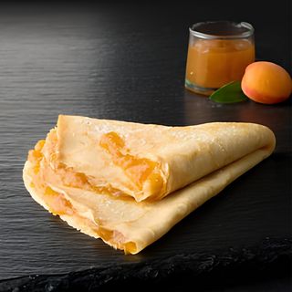 Crêpes à la confiture
