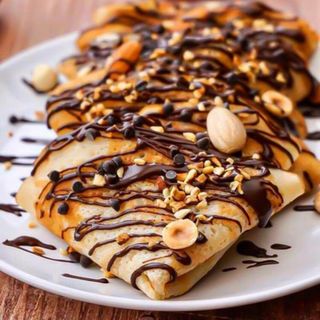 Crepe chocolat amande