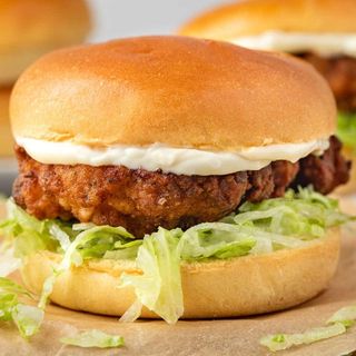 Cheese burger chicken