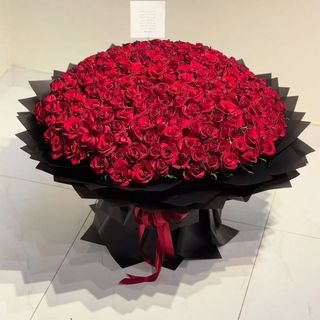 Bouquet de500 rose rouge