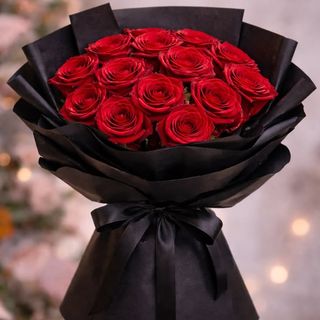 Bouque de 15 rose rouge