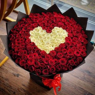Bouquet de 350 rose