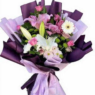 Bouquet violet
