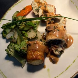 Roulade aux champignons