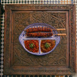 Brochettes Merguez à la Marocaine