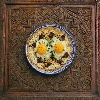 Omelette ou œufs au plat au Khlii