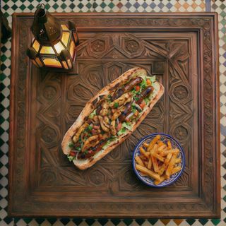 Sandwich Mixte cuit à la plancha