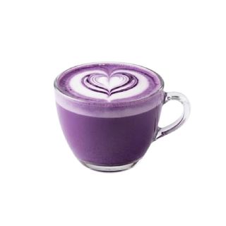 Hot Ube Latte