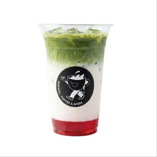 Strawberry Matcha Latte