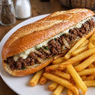 Sandwich Dinde Hachée