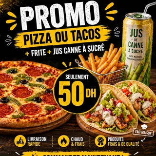Pizza ou tacos