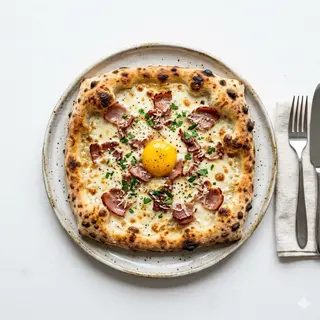 Pizza Carbonara
