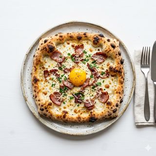 Pizza Carbonara