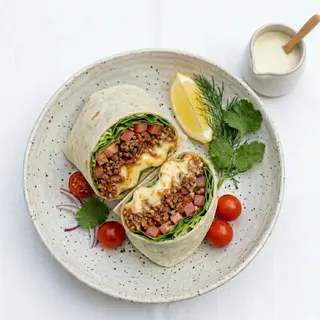 Wrap Bolognaise