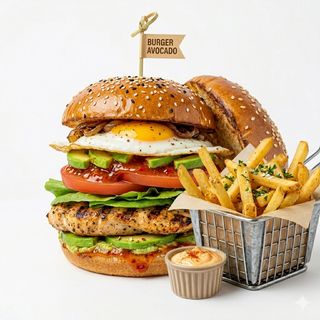 Burger Avocado