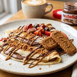 Crepe Nutella Lotus