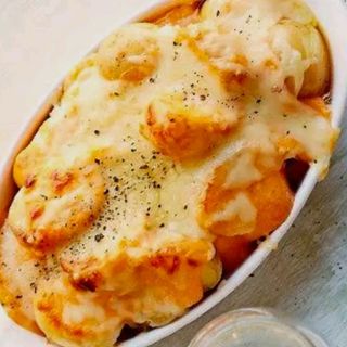 Portion potatoes
