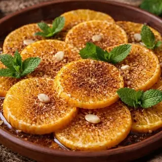 Segment D'orange À La Cannelle