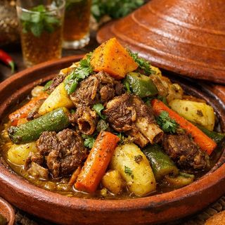 Tajine bœuf aux légumes