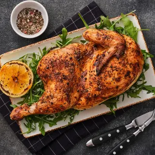 Un demi poulet
