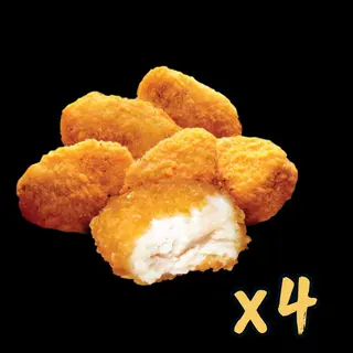 4 pièce de nuggets