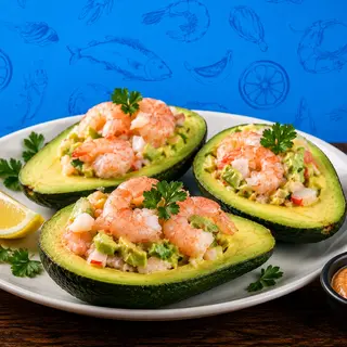 Salade Avocat Aux Crevettes