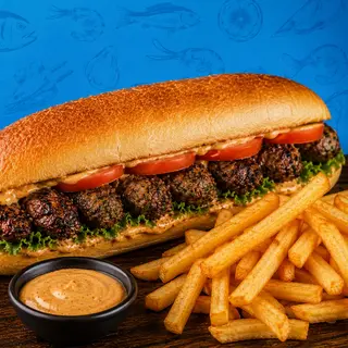 Sandwich viande hachée