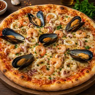 Pizza fruit de mer